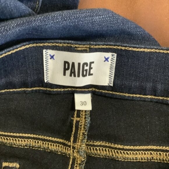 PAIGE VURDUGO BELOW THE BELLY MATERNITY JEANS - Picture 14 of 16